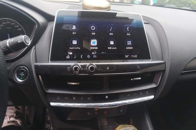 Used Cadillac CT5 2021 Revised 28T Luxury Version Audio And AC Panel