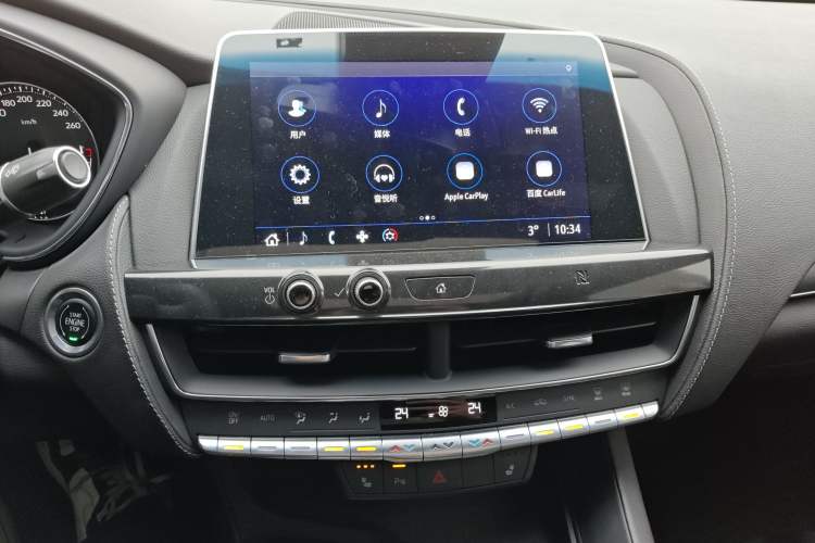 Used Cadillac CT5 2021 28T Luxury Model Audio And AC Panel