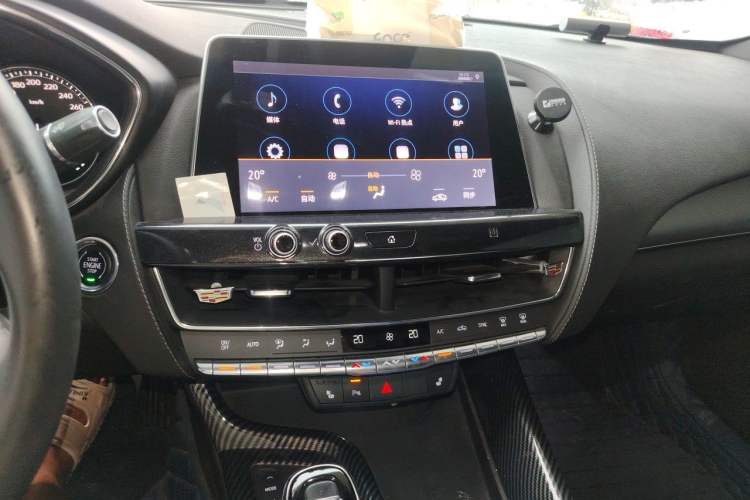 Used Cadillac CT5 2021 28T Luxury Model Audio And AC Panel