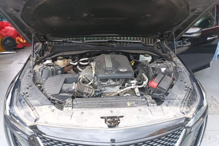 Used Cadillac CT5 2021 Revised 28T Luxury Version Engine Bay