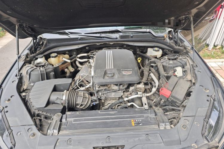 Used Cadillac CT5 2021 28T Luxury Model Engine Bay