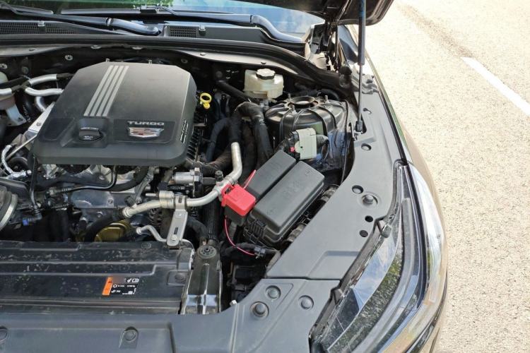 Used Cadillac CT5 2021 28T Platinum Sport Model Engine Bay Left