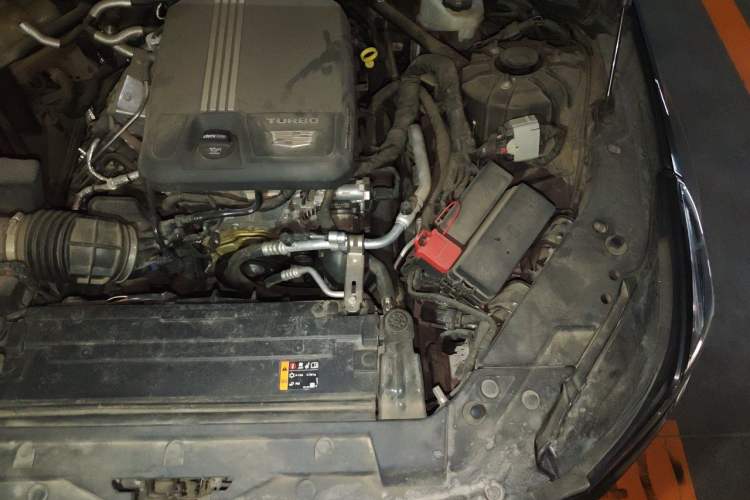 Used Cadillac CT5 2021 Revised 28T Luxury Version Engine Bay Left