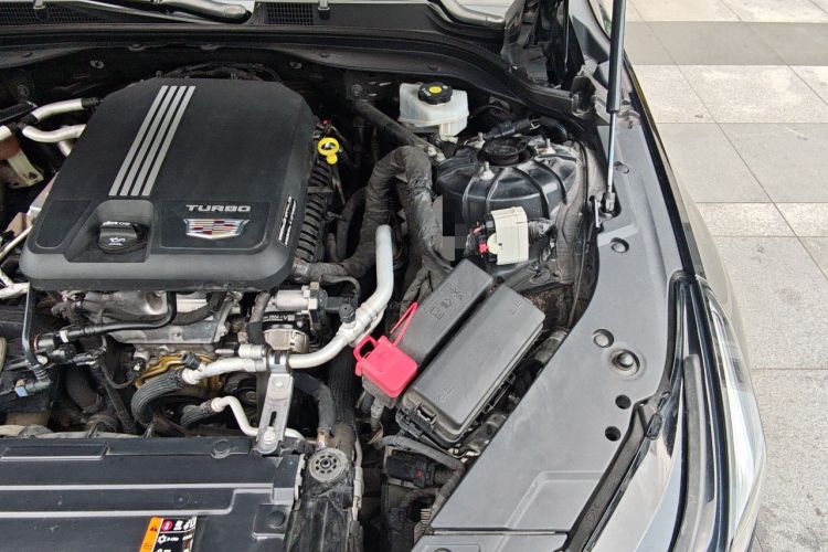 Used Cadillac CT5 2021 28T Platinum Sport Model Engine Bay Left