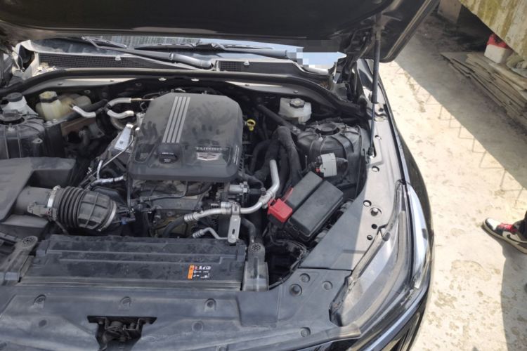 Used Cadillac CT5 2021 28T Luxury Model Engine Bay Left