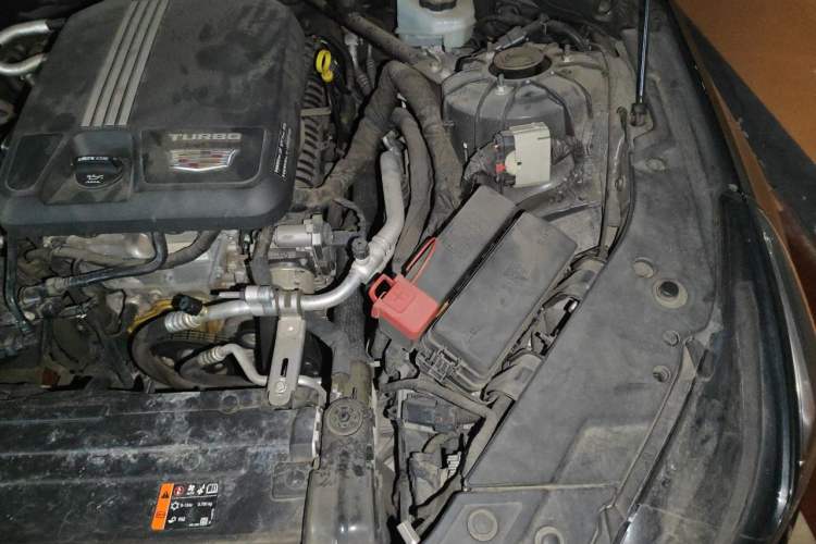 Used Cadillac CT5 2021 Revised 28T Luxury Version Engine Bay Left