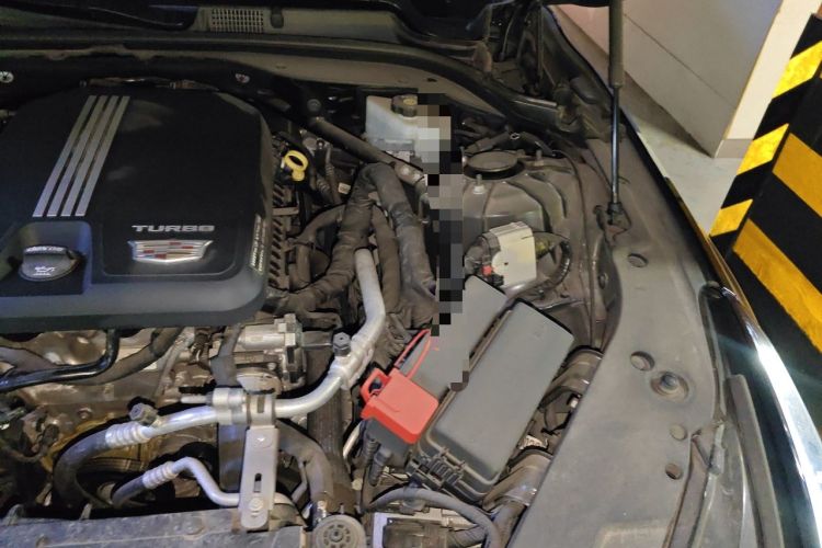 Used Cadillac CT5 2021 Revised 28T Luxury Version Engine Bay Left