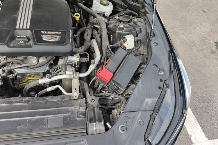 Used Cadillac CT5 2021 Revised 28T Luxury Version Engine Bay Left