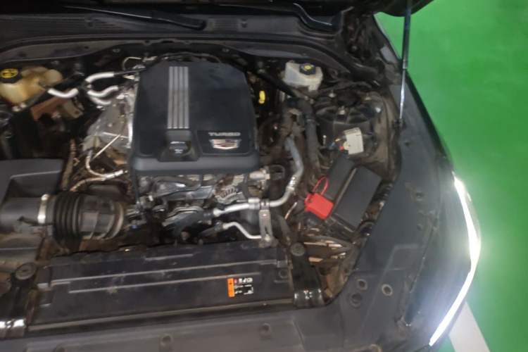 Used Cadillac CT5 2021 28T Luxury Model Engine Bay Left