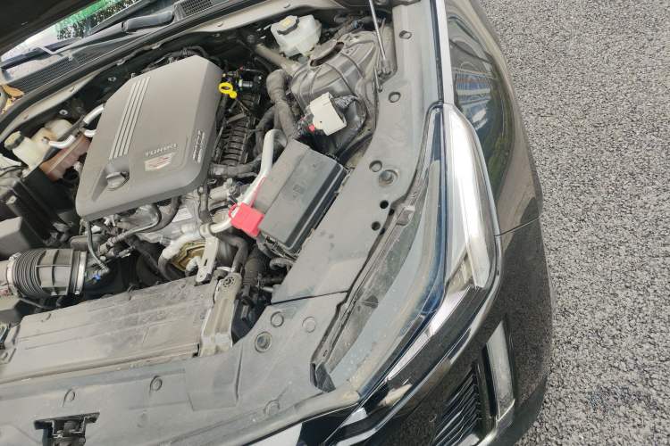 Used Cadillac CT5 2021 28T Luxury Model Engine Bay Left