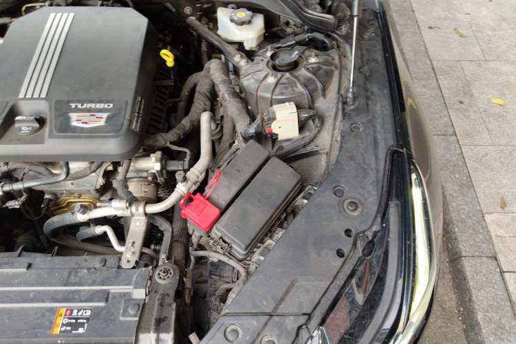 Used Cadillac CT5 2021 28T Luxury Model Engine Bay Left