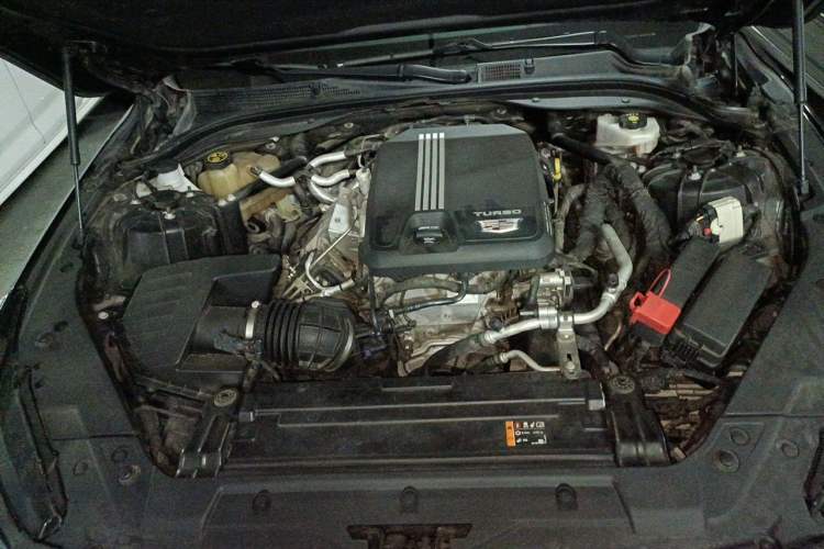 Used Cadillac CT5 2021 28T Luxury Model Engine Bay