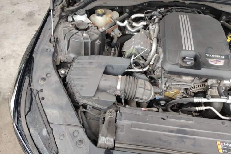 Used Cadillac CT5 2021 28T Luxury Model Engine Bay Right