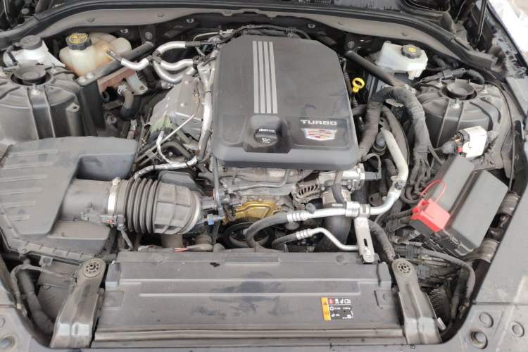 Used Cadillac CT5 2021 28T Luxury Model Engine Bay