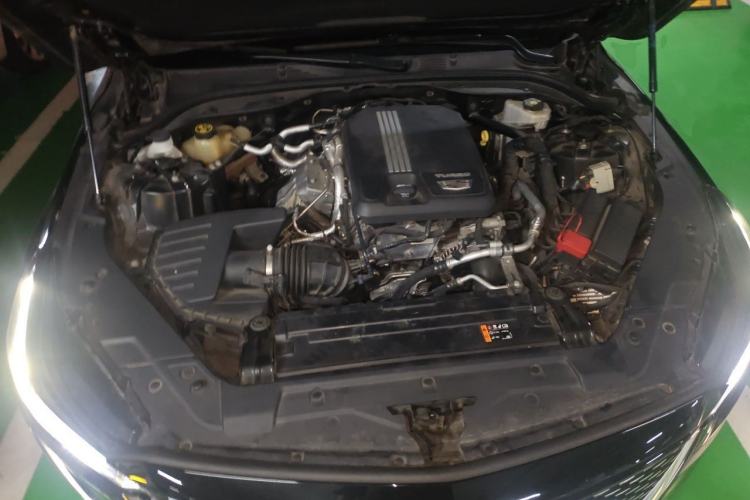 Used Cadillac CT5 2021 28T Luxury Model Engine Bay