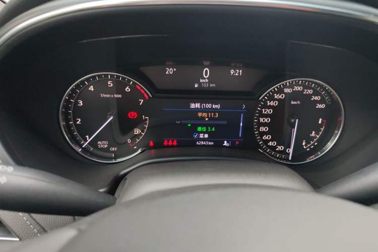 Used Cadillac CT5 2021 28T Luxury Model Instrument Cluster