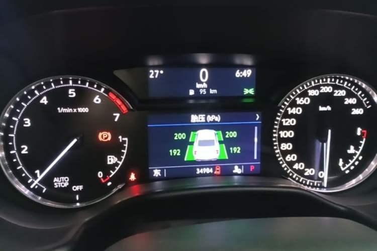 Used Cadillac CT5 2021 28T Luxury Model Instrument Cluster