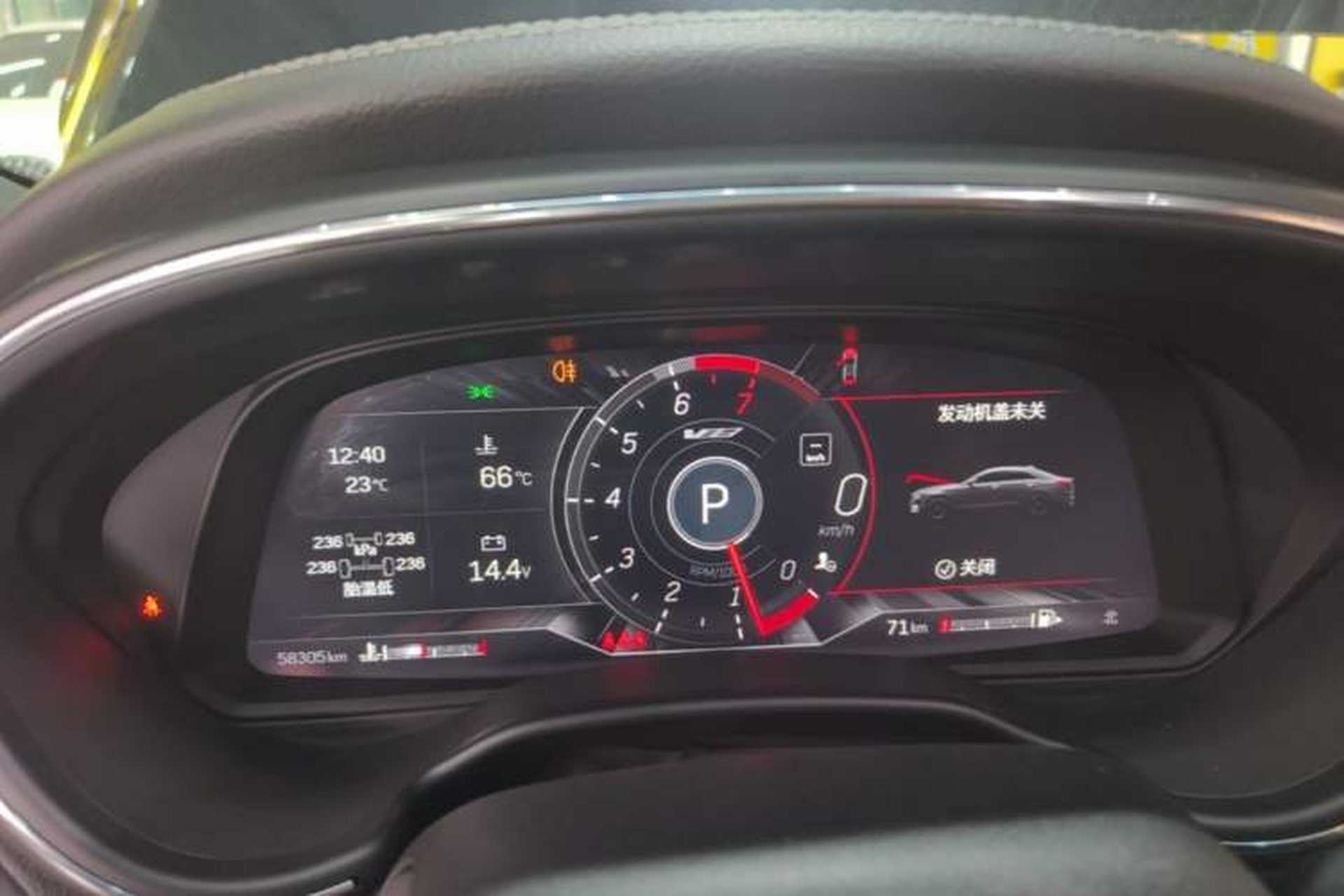 Used Cadillac CT5 2021 Revised 28T Luxury Version Instrument Cluster