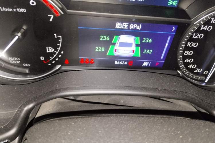 Used Cadillac CT5 2021 28T Luxury Model Odometer Close Up
