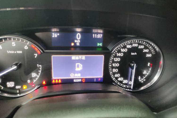 Used Cadillac CT5 2021 28T Luxury Model Odometer Close Up