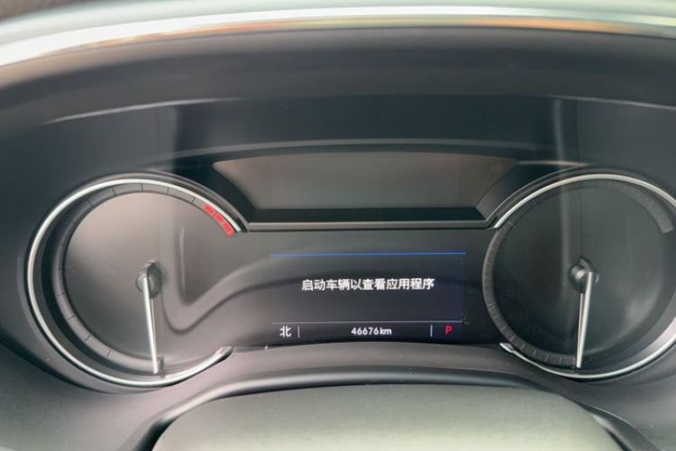 Used Cadillac CT5 2021 28T Luxury Model Odometer Close Up