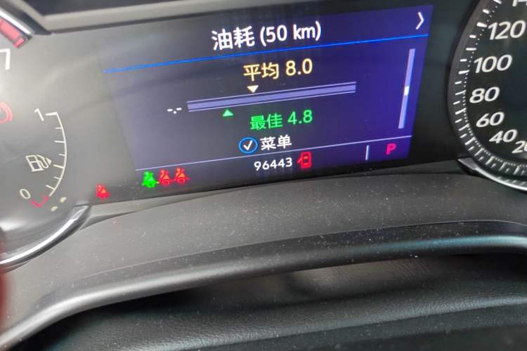 Used Cadillac CT5 2021 28T Tech Edition Odometer Close Up