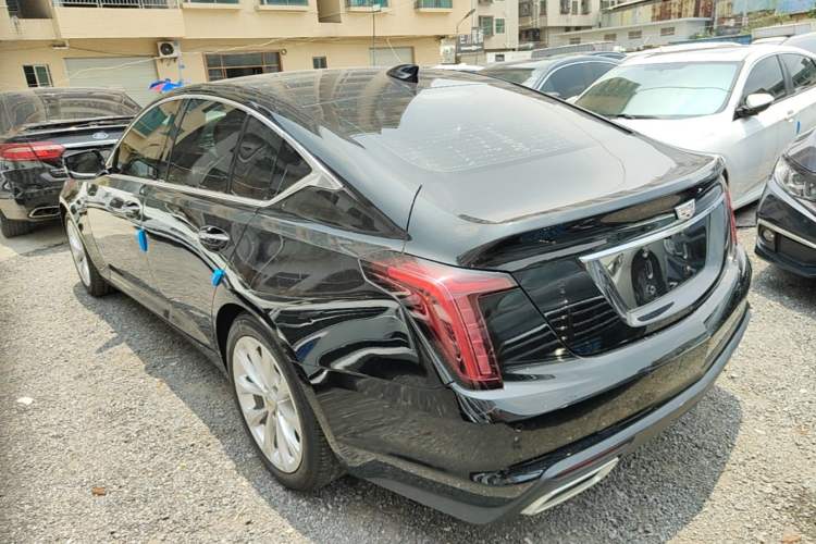 Used Cadillac CT5 2021 28T Luxury Model Rear Left 45 Deg