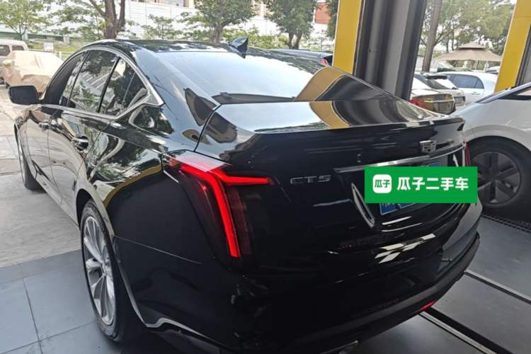 Used Cadillac CT5 2021 28T Luxury Model Rear Left 45 Deg