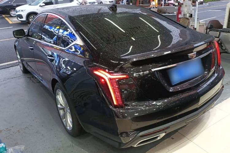 Used Cadillac CT5 2021 28T Luxury Model Rear Left 45 Deg