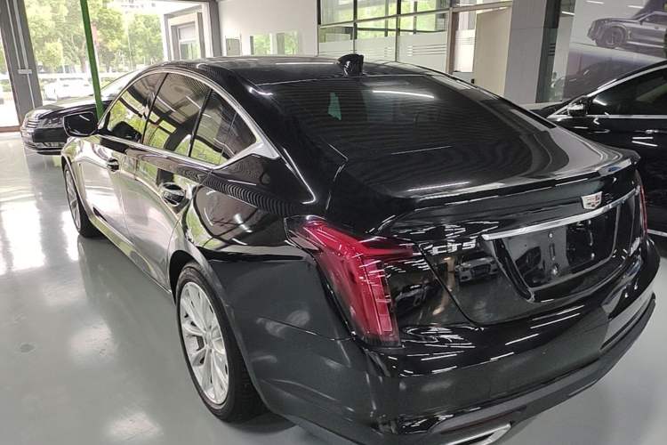 Used Cadillac CT5 2021 28T Luxury Model Rear Left 45 Deg
