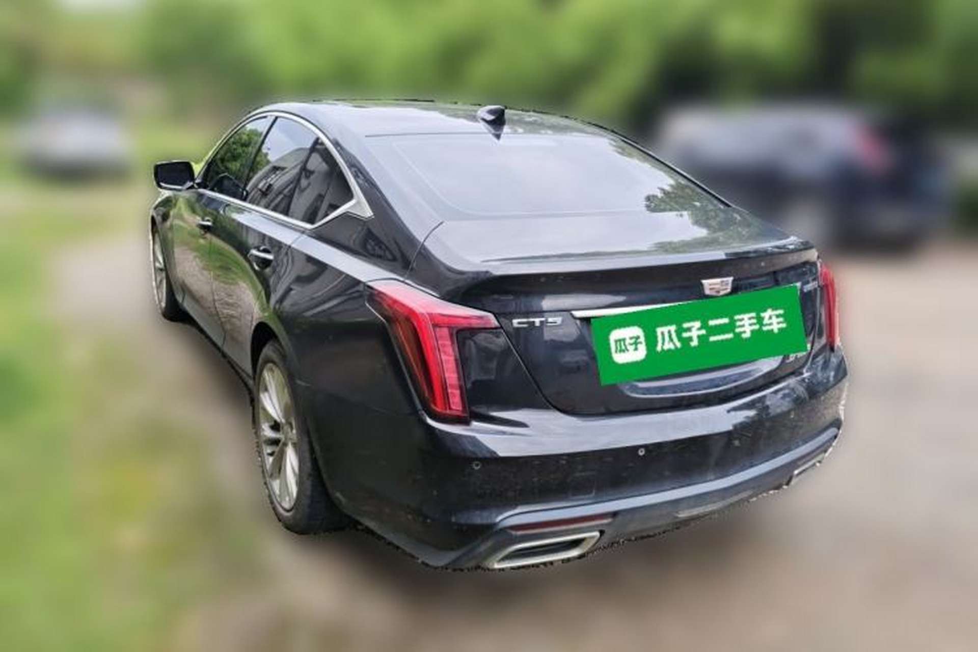 Used Cadillac CT5 2021 Revised 28T Luxury Version Rear Left 45 Deg