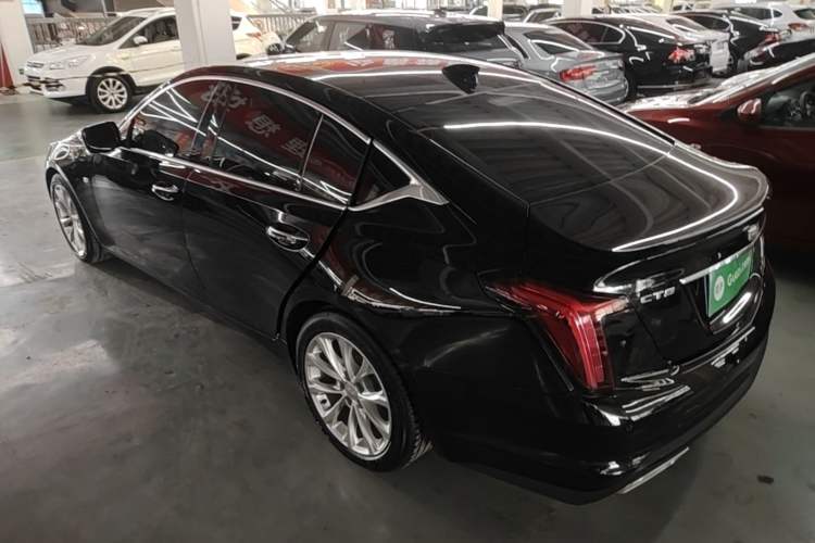 Used Cadillac CT5 2021 28T Luxury Model Rear Left 45 Deg