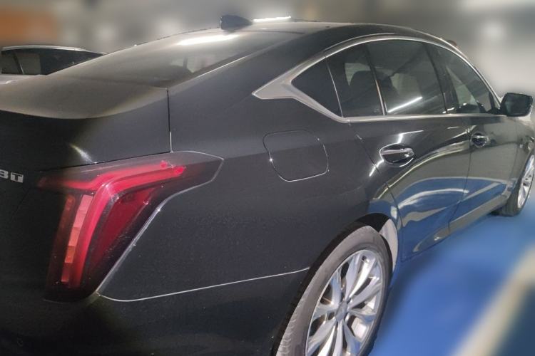 Used Cadillac CT5 2021 28T Luxury Model Rear Right 45 Deg