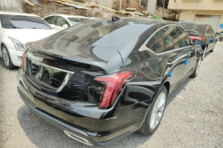 Used Cadillac CT5 2021 28T Luxury Model Rear Right 45 Deg