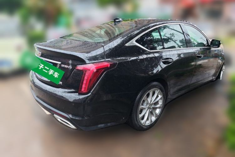 Used Cadillac CT5 2021 28T Luxury Model Rear Right 45 Deg
