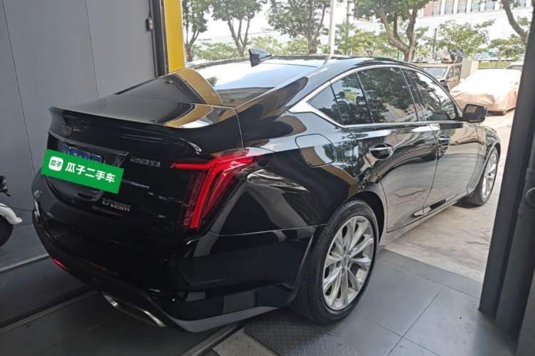 Used Cadillac CT5 2021 28T Luxury Model Rear Right 45 Deg