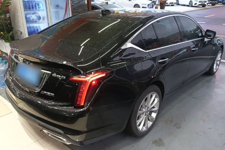 Used Cadillac CT5 2021 28T Luxury Model Rear Right 45 Deg