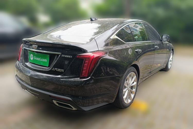 Used Cadillac CT5 2021 28T Luxury Model Rear Right 45 Deg