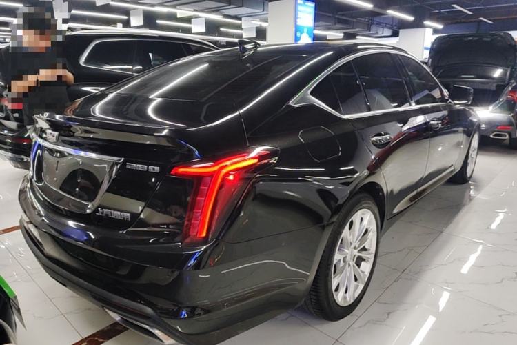 Used Cadillac CT5 2021 28T Luxury Model Rear Right 45 Deg