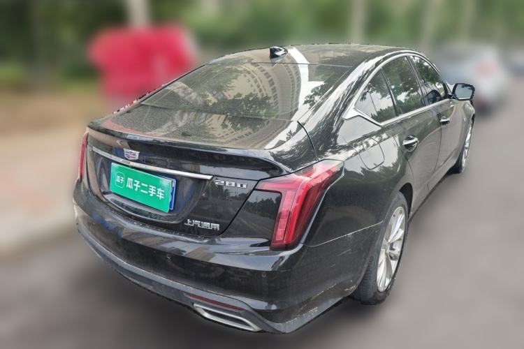 Used Cadillac CT5 2021 28T Luxury Model Rear Right 45 Deg