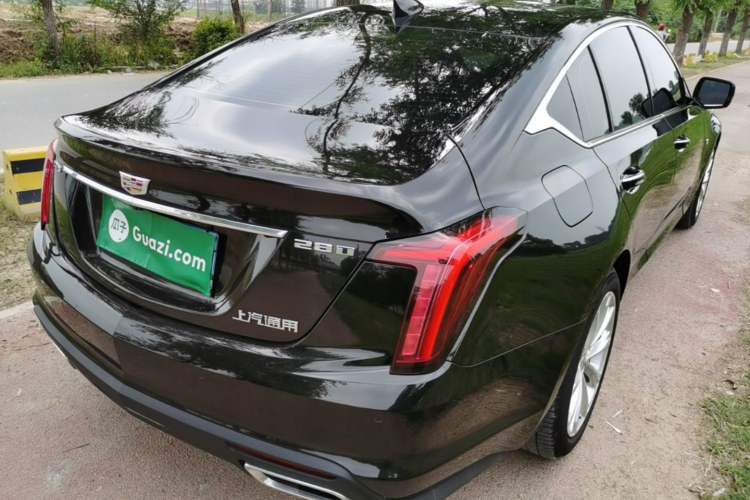 Used Cadillac CT5 2021 Revised 28T Luxury Version Rear Right 45 Deg