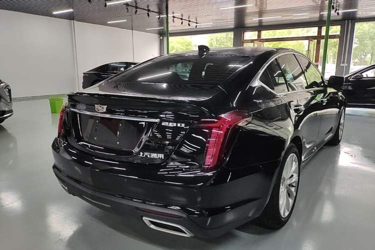 Used Cadillac CT5 2021 28T Luxury Model Rear Right 45 Deg