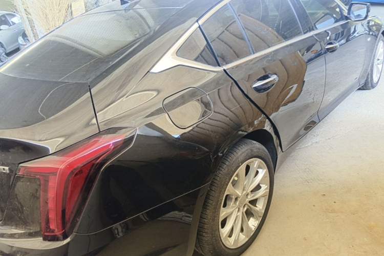 Used Cadillac CT5 2021 Revised 28T Luxury Version Rear Right 45 Deg
