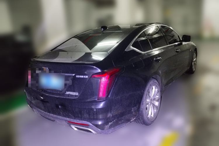 Used Cadillac CT5 2021 28T Luxury Model Rear Right 45 Deg
