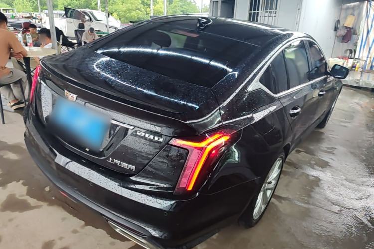 Used Cadillac CT5 2021 Revised 28T Luxury Version Rear Right 45 Deg