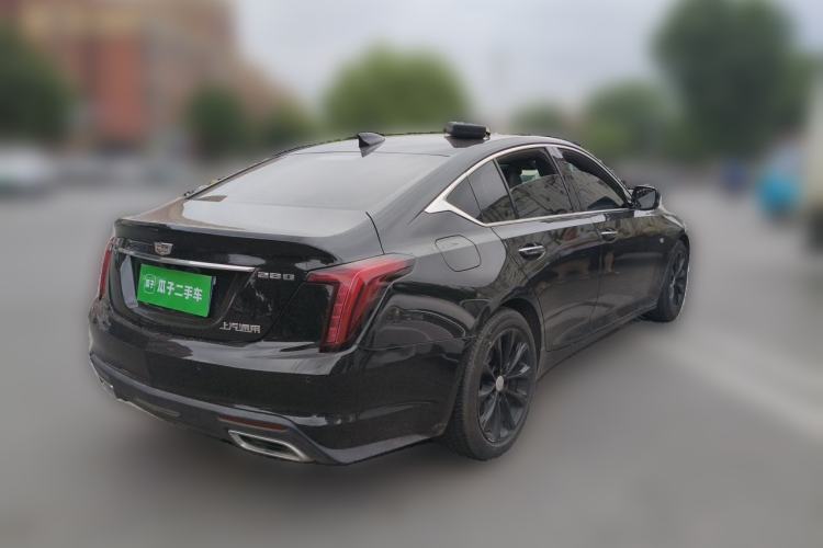 Used Cadillac CT5 2021 28T Luxury Model Rear Right 45 Deg
