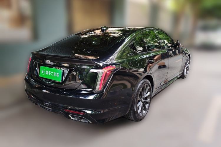 Used Cadillac CT5 2021 28T Advanced Sport Model Rear Right 45 Deg