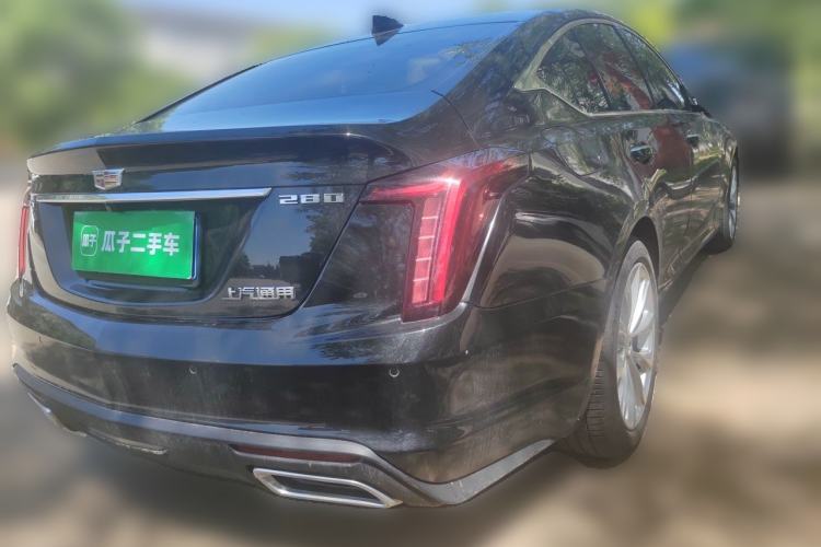 Used Cadillac CT5 2021 Revised 28T Luxury Version Rear Right 45 Deg