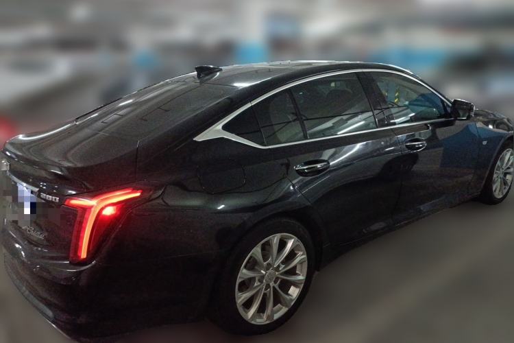 Used Cadillac CT5 2021 28T Luxury Model Rear Right 45 Deg