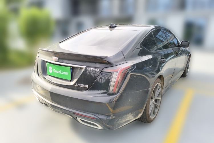 Used Cadillac CT5 2021 28T Platinum Sport Model Rear Right 45 Deg
